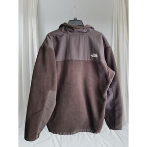 The North Face Denali Polartec Men Large Brown Fleece Full Zipper 4 Zip Pocket